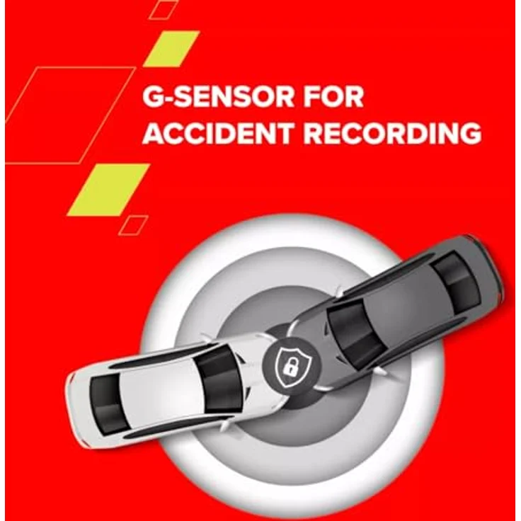 Canyon DVR25GPS, 3.0&amp#039&amp#039 IPS (640x360), touch screen, WQHD 2.5K 2560x1440@60fps, NTK96670, 5 (WLAN, Eingebaute Anzeige, GPS-Empfänger, WQHD), Dashcam, Schwarz – Bild 3