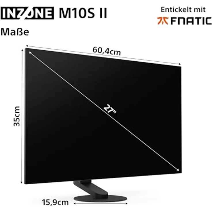 SONY INZONE M10S II, OLED 27 Zoll QHD Gaming Monitor mit 0,02 ms Reaktionszeit und 540 Hz Bildwiederholrate – Bild 13