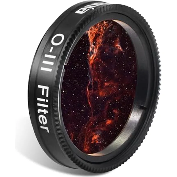 astromania 3,2 cm o-iii Filter – Erzeugt Near-Photographic Views of The Veil, Ring, Hantel und Orion-Nebel, unter vielen Anderen Objekte