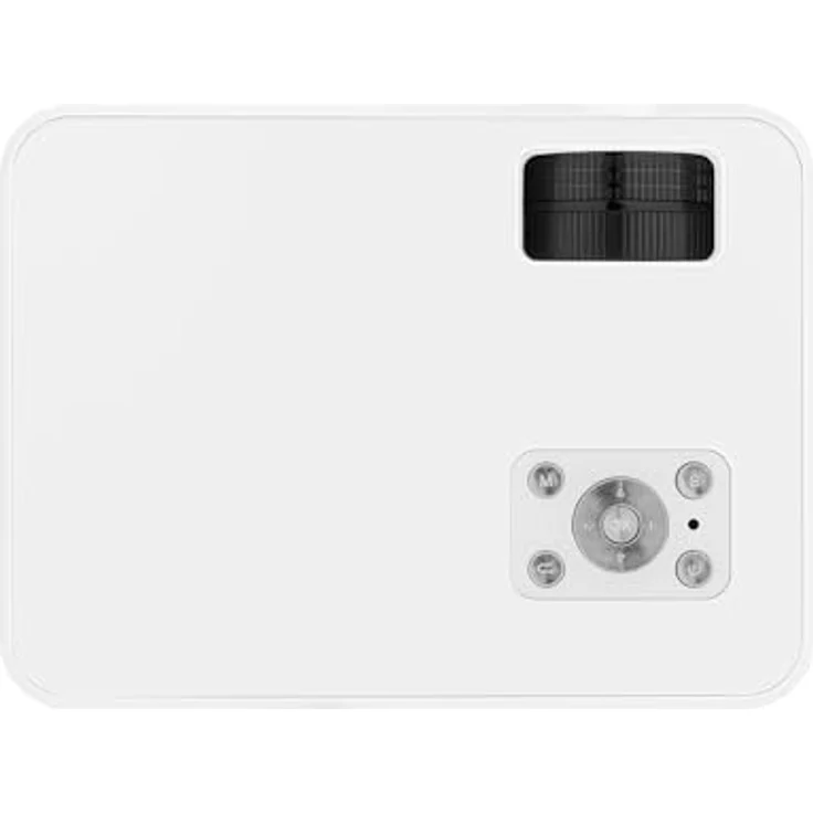 Krüger&Matz V-LED20 Beamer, Full HD+, 5000 lm Helligkeit, 1.4:1 Projektionsverhältnis, Grau – Bild 7