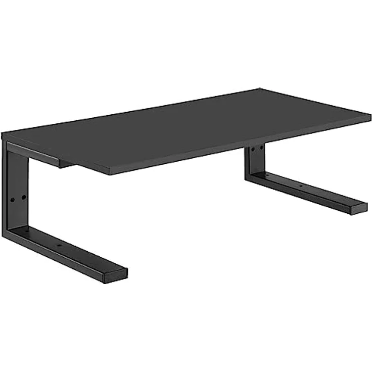 SpeaKa Professional SP-10938480 Monitor-Erhöhung Schwarz, Platz sparende Bauform, Höhen-Bereich: 236 mm (max) – Bild 4