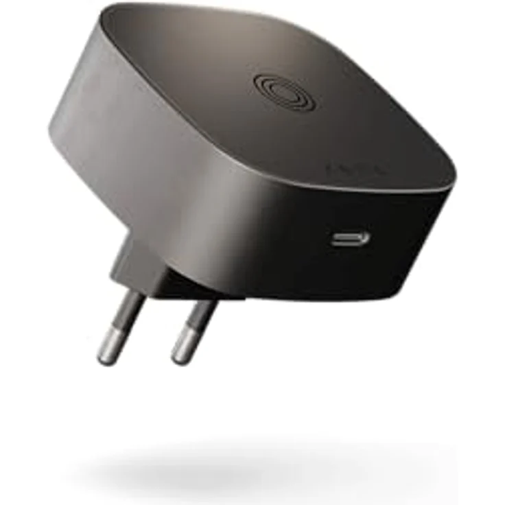 Zens Magnetischer Wireless Charging Adapter für EU-Steckdosen Induktions-Ladegerät (15 Watt Ausgangsleistung, Ideal für Reisen) in Schwarz und Weiß – Bild 5