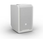 LD Systems ANNY 8 Tragbarer Bluetooth PA-Lautsprecher mit Akku und Mixer, Pure White, 8“ Aktiver 2-Wege-Lautsprecher, Lange Akkulaufzeit, Bluetooth 5.0