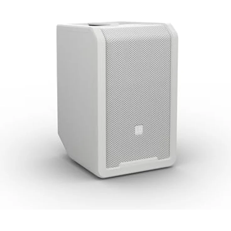 LD Systems ANNY 8 Tragbarer Bluetooth PA-Lautsprecher mit Akku und Mixer, Pure White, 8“ Aktiver 2-Wege-Lautsprecher, Lange Akkulaufzeit, Bluetooth 5.0 – Bild 1