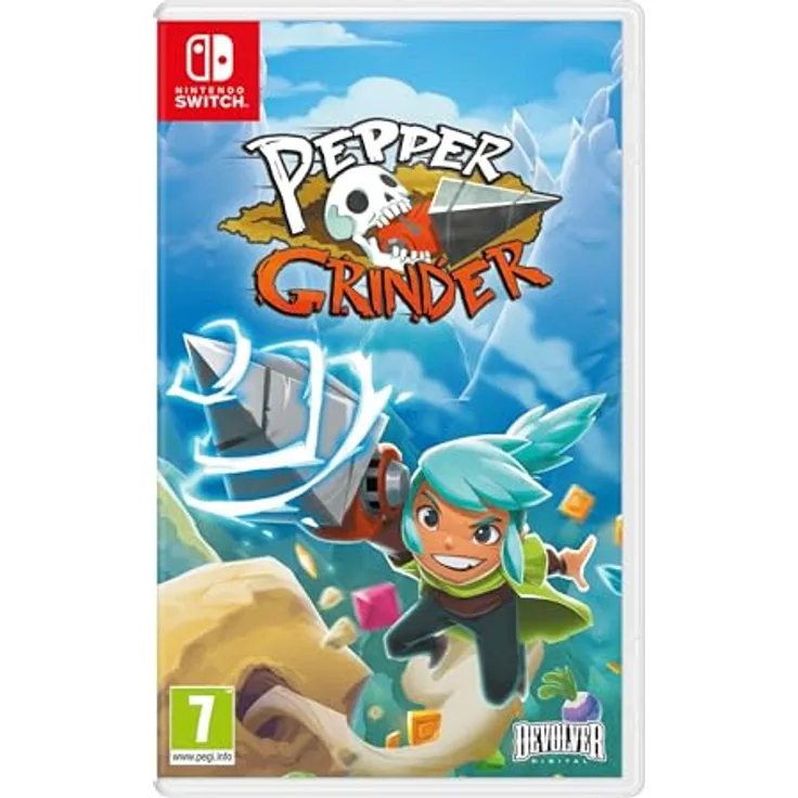 Devolver Digital Pfeffermühle - Switch, Gritty Gameplay, spannendes Bohren, Erobern & sammeln