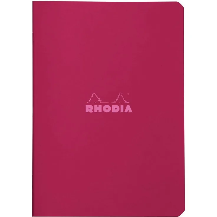 Rhodia Einsteck-Fotoalbum A5 Pflaume kariert, 80 Blatt, geheftet
