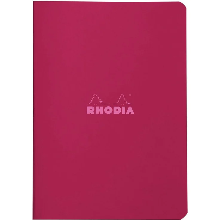Rhodia Einsteck-Fotoalbum A5 Pflaume kariert, 80 Blatt, geheftet
