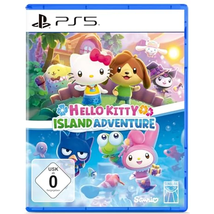 Sunblink Hello Kitty Island Adventure - PS5, Abenteuer-Spiel mit Multiplayer-Modus und über 100 Stunden Spielspaß – Bild 1