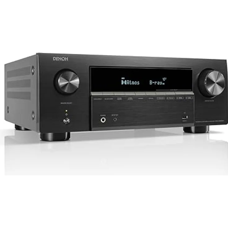 Denon AVC-X3900H 4K/8K 9.4-Kanal AV-Verstärker, 105 Watt, Dolby Atmos, HEOS Multiroom Technologie