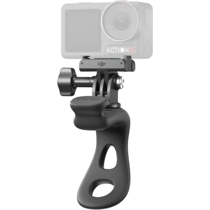 DJI Osmo Flexibler Halter, Kompatibilität: Osmo Action 5 Pro, Osmo Action 4, Osmo Action 3, DJI Action 2, Flexibles Silikon, Schwarz – Bild 1