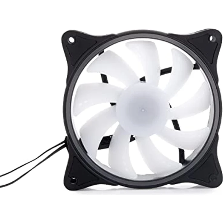 Alphacool Rise Aurora 120 mm Lüfter PWM (120x120x25mm) Fan RGB Beleuchtet Kühlung (24836) - Preisvergleich – Bild 2
