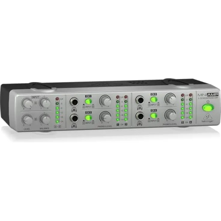 Behringer Amp 800 V2, Kopfhörerverstärker für Pro Audio mit ausgewogener Verarbeitung