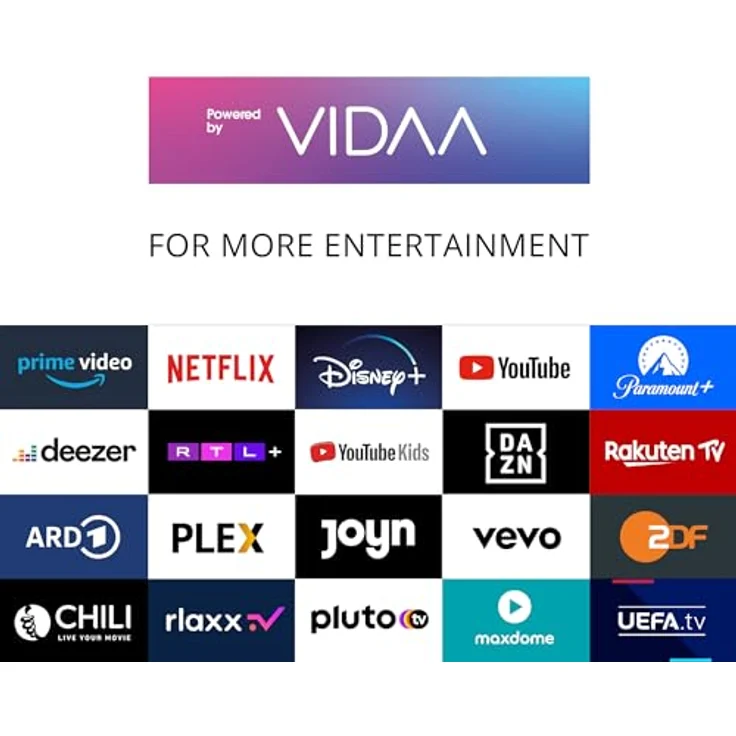 DYON Smart 50 VX - 50 Zoll (126 cm) 4K Ultra-HD Smart TV, Triple Tuner (DVB-C/-S2/-T2), App Store, Prime Video, Netflix, YouTube, DAZN, Disney+ [Mod. 2024] – Bild 4