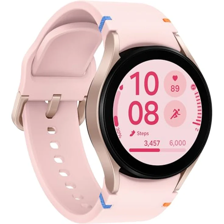 Samsung Galaxy Watch FE, Smartwatch with health functions, fitness tracker, Bluetooth, 40mm, pink Gold – Bild 1