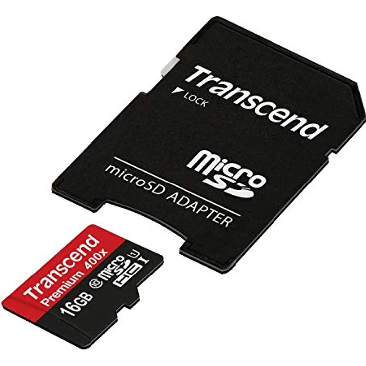 Transcend Premium microSDHC 32GB Class 10 UHS-I Speicherkarte mit SD-Adapter – Bild 2