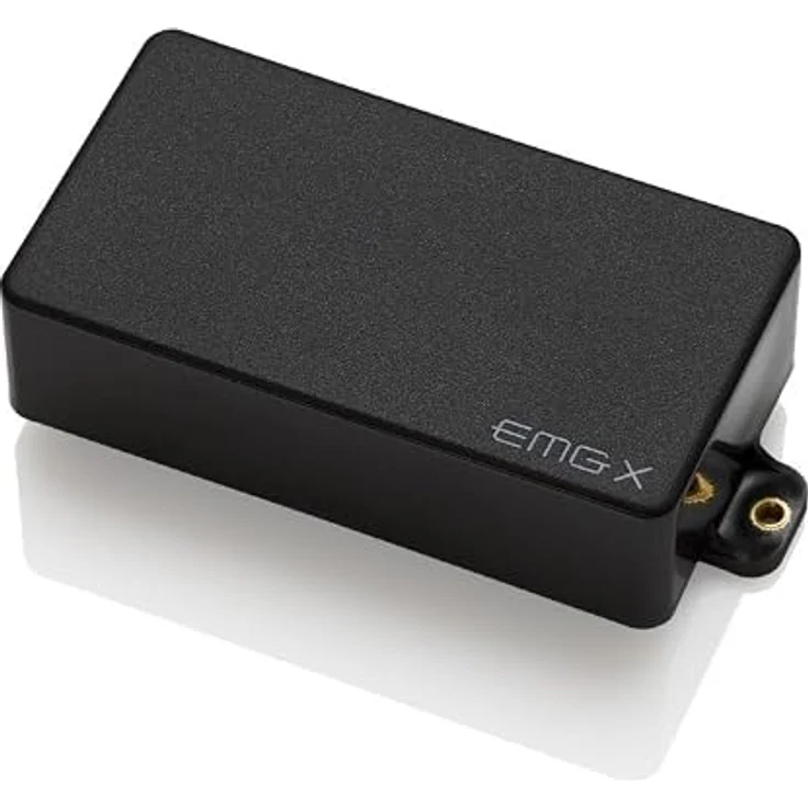EMG EMG 60X Black, E-Gitarre Pickup mit keramik Magneten, aktivem Vorverstärker und dynamischem Sound, Farbe: schwarz – Bild 4