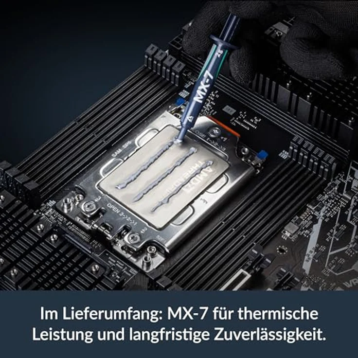 ARCTIC Liquid Freezer WS360-SP6 | AiO-Wasserkühlung für Workstations, 360mm Radiator, 3x 120mm Lüfter (P12 Pro PST CO), AMD Sockel SP6 – Bild 5