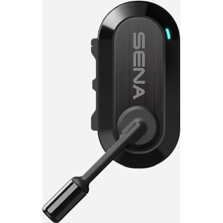 Sena Bike Bikom 20 Intercom, Bluetooth Intercom-System mit Haifischflossenantenne, Silber, One Size – Bild 6