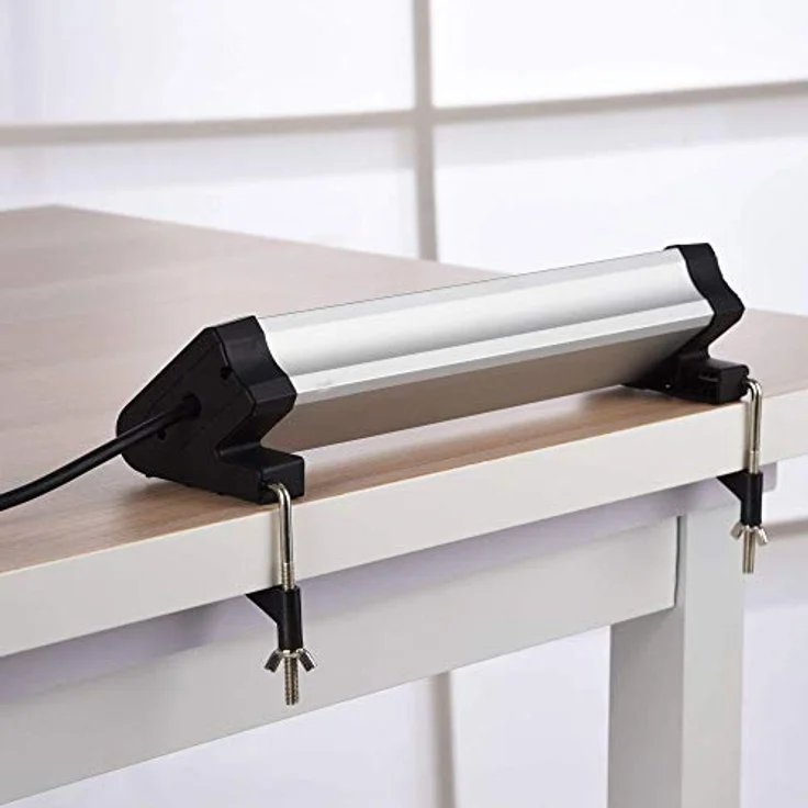 Electraline 62559 Steckdosenleiste 3-Fach Alu für den Schreibtisch + 3 USB 3.4A, Kabel 2m / Mehrfachsteckdose/Tischsteckdose Steckerleiste, Schuko Stecker, Metal, Schwarz, 3 Fach + 3 USB – Bild 5