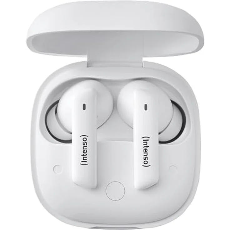 Intenso Buds Earphone Pro T502AE White - Spritzwasserschutz, ergonomische Passform, Touchsteuerung, 9 Stunden Akkulaufzeit – Bild 5