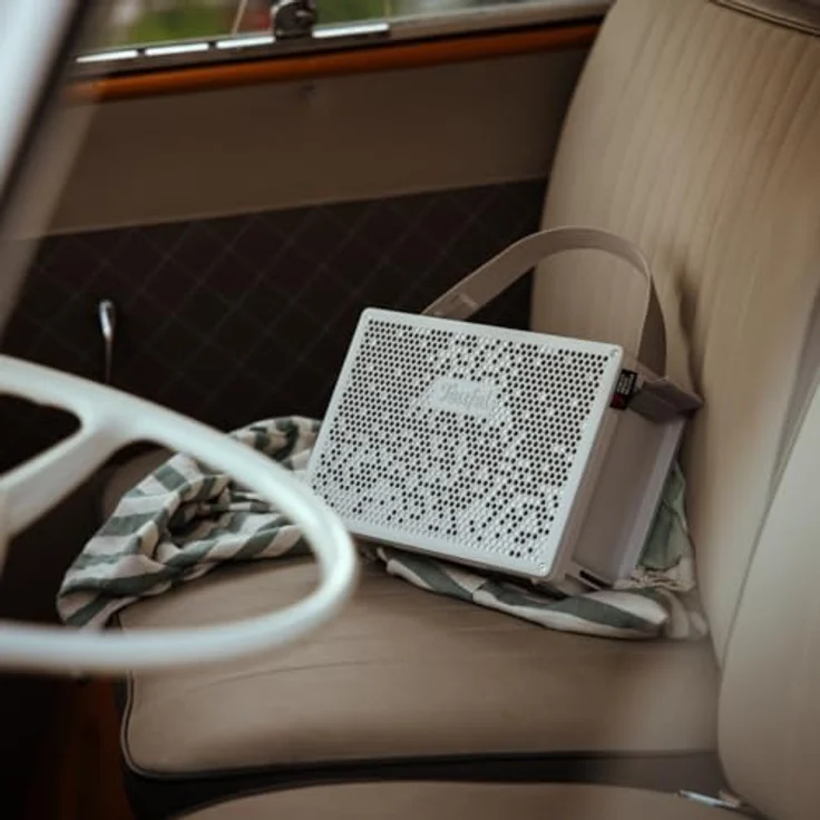 Teufel Mynd 50 % recyceltem Kunststoff wasserdicht Bluetooth tragbarer Speaker warm white – Bild 8