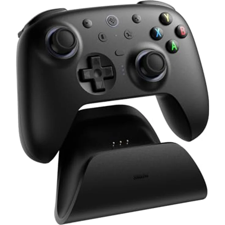 8bitdo Ultimate 2 Wireless, Gaming Controller mit TMR-Joysticks, ultra-niedriger Latenz und RGB-Beleuchtung, Schwarz – Bild 5
