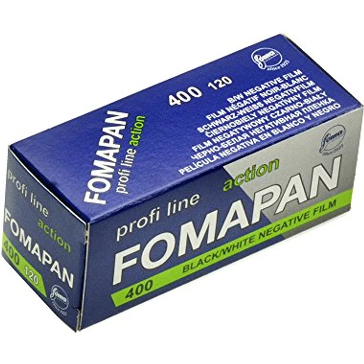 FOMA Fomapan Action 400 Schwarzweißfilm, 120 – Bild 2