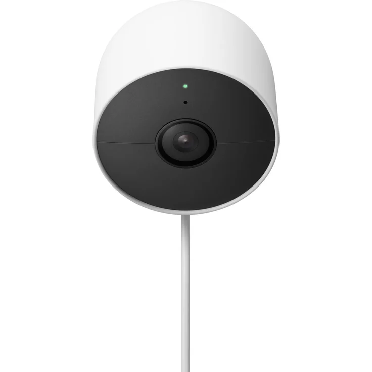 Google Nest Cam (1920 x 1080 Pixels), Netzwerkkamera, Weiss