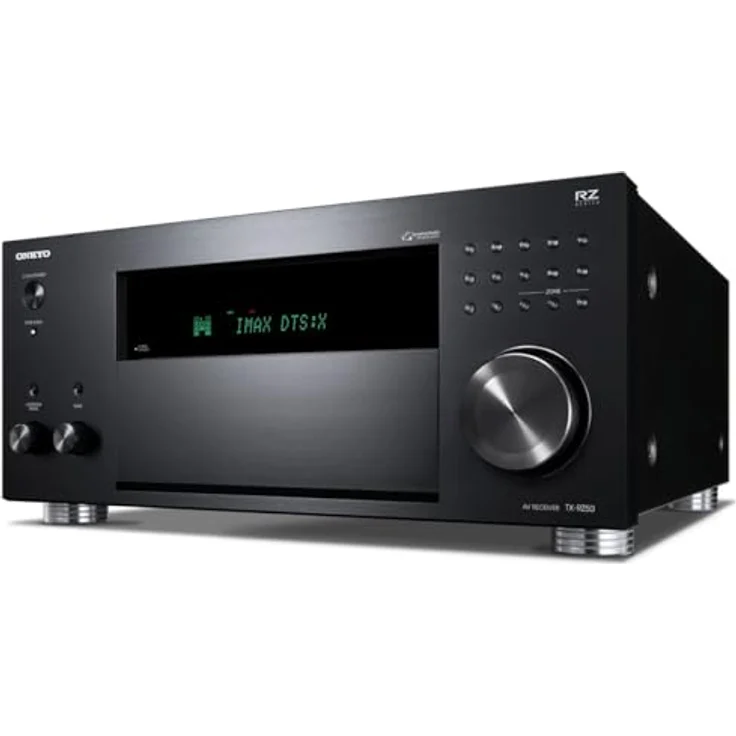 Onkyo TX-RZ50M2, 9.2 A/V-Netzwerk-Receiver mit 8K HDR, Dolby Atmos, DTS:X und Multi-Room Audio, schwarz – Bild 4