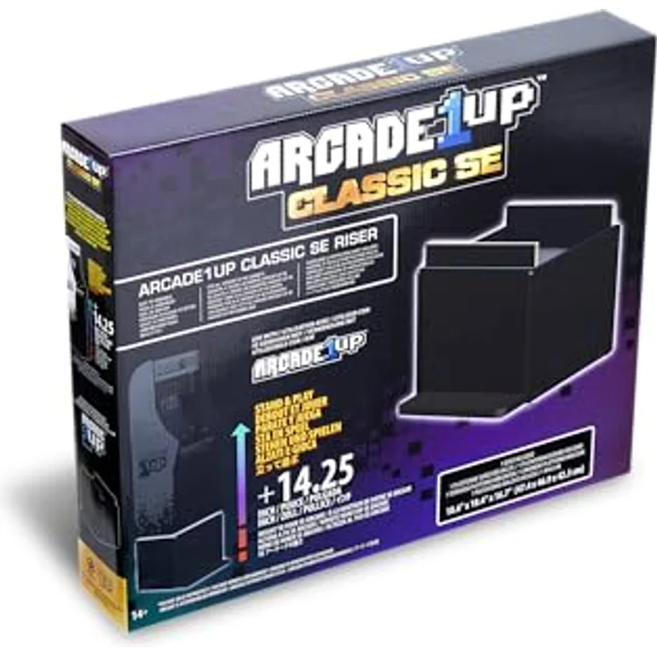 Arcade1Up Classic SE (Slim Edition) Riser, höhenverstellbarer Arcade-Riser für Slim Edition Cabinet-Cruisers, einfache Montage – Bild 3