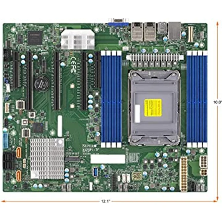 Supermicro MBD-X12SPI-TF Motherboard Intel C621 (LGA 4189, Intel C621, ATX), Mainboard – Bild 2