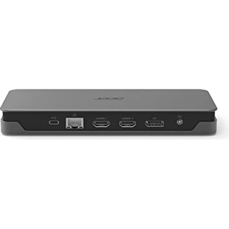Acer USB C Docking Station USB Type-C Gen 1 Dock ADK230-2xHDMI 2.0, DisplayPort 1.4, USB Type-C 3.1Gen.1, 3xUSB3.1 Type-A Gen.1, RJ45/LAN, SD Kartenleser, Audio-Anschluss (auch für Headset) – Bild 4