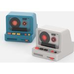 Mobility on Board Retro Lautsprecher RS-80 blau (12 h, Akkubetrieb), Bluetooth Lautsprecher, Blau