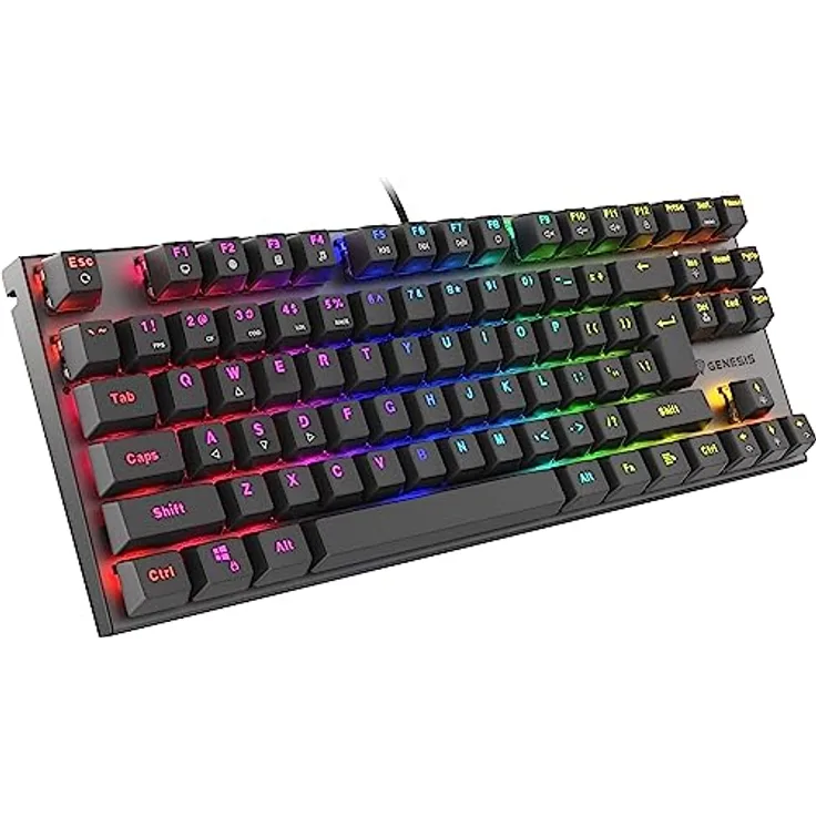 Genesis Thor 303 TKL US Beleuchtung RGB Mechanisch RED Switch Hot Swap Tastatur