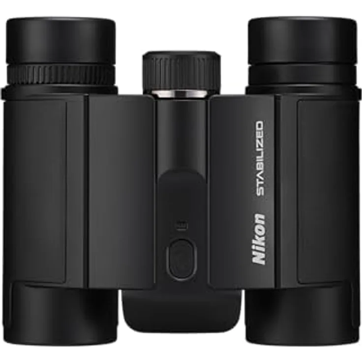 Nikon Fernglas STABILIZED 10X25 S, kompaktes und ultraleichtes Fernglas mit Bildstabilisierung