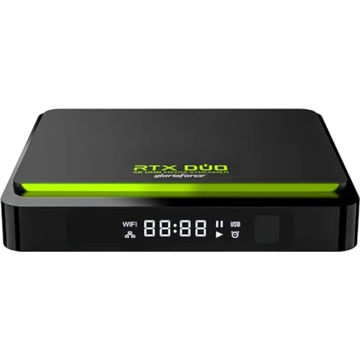 GloriaForce RTX Duo 4K UHD OTT Multimedia Player, Android 11,H.265,2GB RAM,16GB Flash, WLAN, Bluetooth Fernbedienung – Bild 2
