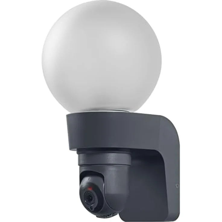 LEDVANCE Smart+ Kamera Globe E27, Außenleuchte mit HD Live Bildübertragung, Schwarz, max. 15 W, steuerbar über App – Bild 3