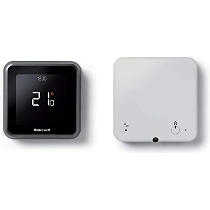 Honeywell Home Y6R910WF6042 Lyric T6 Wi-Fi Raumthermostat und verdrahtete Empfängerbox, Wandmontage, Schwarz – Bild 2