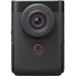 Canon PowerShot V10 Vlogging Kit Kompaktkamera - Digitalkamera (4K, klappbares Touch-Display, Stereo-Mikrofon, WLAN) schwarz