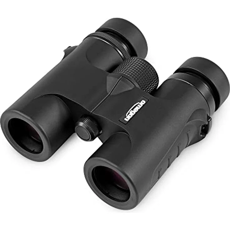 Omegon Fernglas Blackstar 2.0 8x32, kompaktes Dachkantfernglas mit 10-facher Vergrößerung, wasserdicht und stoßfest – Bild 1