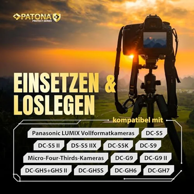 PATONA Protect V1 Akku DMW-BLK22, 2600mAh, 18.72Wh, 7.2V, kompatibel mit Panasonic Lumix S-Serie und GH-Serie, hitzebeständig, sicher und langlebig – Bild 3
