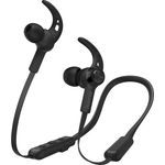 Hama Bluetooth-Kopfhörer Freedom Neck II, In-Ear, Mikrofon, Ear-Hook, Schwarz (12 h, Kabellos)