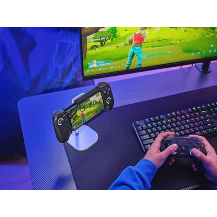 Trust GXT735 Mylox Wireless Mobile Controller, Bluetooth 5.0 für Android und iOS, mit RGB-LED-Tasten und 12 Stunden Akkulaufzeit, Schwarz – Bild 10