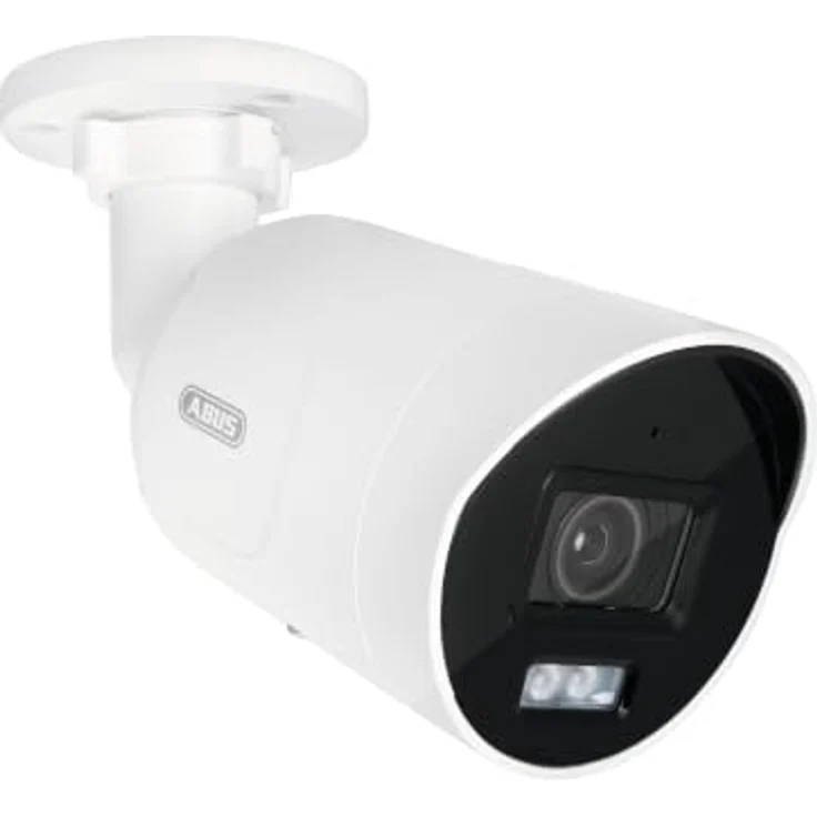 Abus IPCA34512B IP-Kamera 4MPx mit Tag/Nacht-Technologie, Infrarot-Nachtsicht, IP67 wetterfest, Weiss – Bild 1
