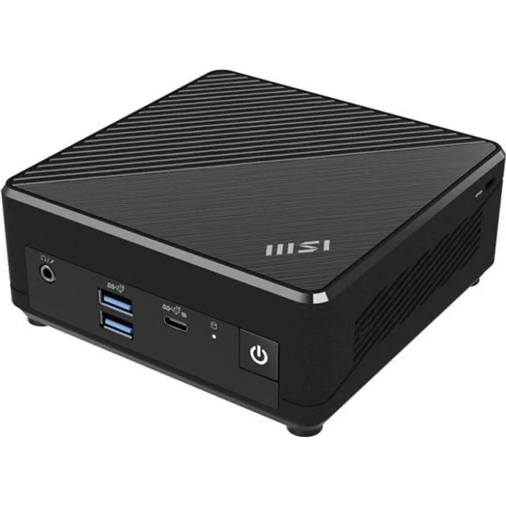 MSI Cubi N ADL-N200 FS 4GB 128GB W11P Mini-PC Schwarz, Intel® N DDR4-SDRAM HDD+SSD Windows 11 Pro