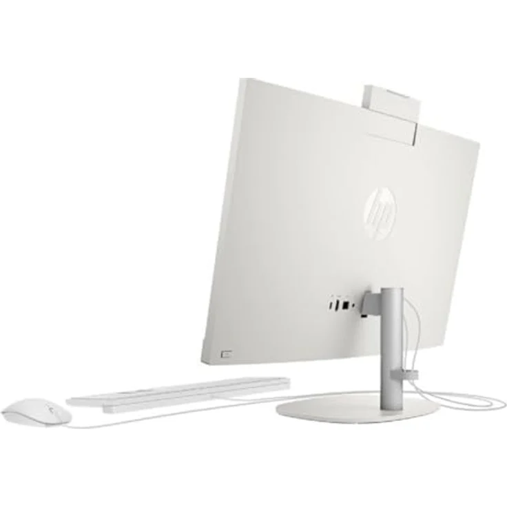 HP 24-cr0109ng All-in-One PC - Ryzen 5 7520U / 2.8 GHz - 16 GB RAM - 512 GB SSD - 23,8" LED - Shell White – Bild 4