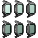 Freewell Mini 5 Pro Filters All Day, 6er Pack ND-Filter für DJI Mini 5 Pro, Hochwertiges optisches Glas, inklusive Reinigungstuch und Schutzhülle