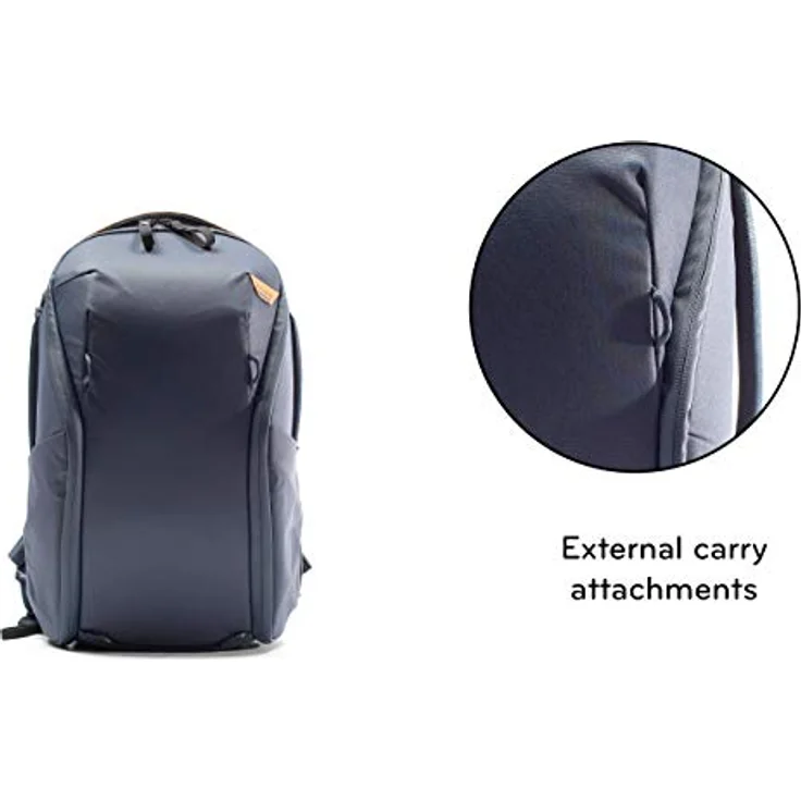 Peak Design Everyday Rucksack mit Reißverschluss, 20 l, Midnight Blue (Blau) - BEDBZ-20-MN-2 – Bild 6