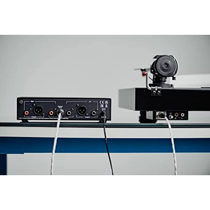 Pro-Ject X2 B, True Balanced Plattenspieler mit elektronischer Geschwindigkeitsumschaltung, Carbon Tonarm und Acrylplattenteller, inkl. Ortofon Quintet Red, Hochglanz Schwarz – Bild 3