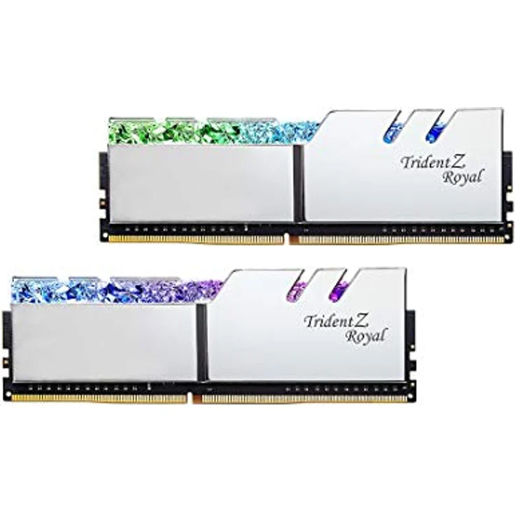 G.Skill Trident Z Royal Kit 32GB DDR4-3600 silber (F4-3600C16D-32GTRSC) - Preisvergleich – Bild 2